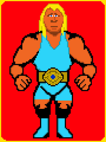 Image of Bitmania Wrestler #007