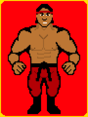 Image of Bitmania Wrestler #025
