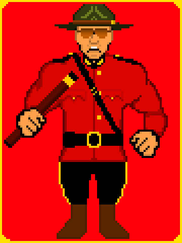 Image of Bitmania Wrestler #034