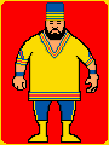 Image of Bitmania Wrestler #035